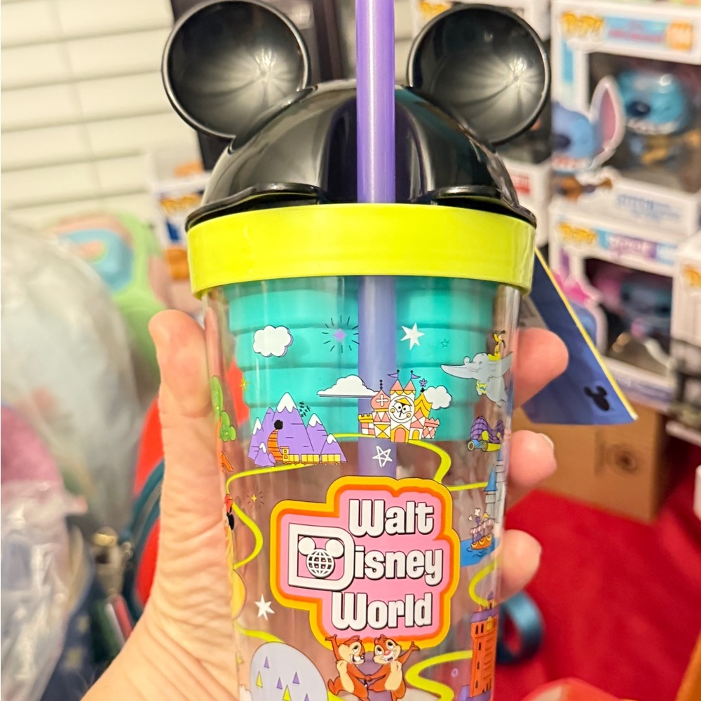 Walt Disney World Mickey Mouse snack tumbler